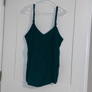 SZ XL Old Navy Adjustable Silky Green Tank
